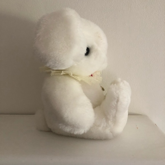 RARE GUND EASTER Rabbit 1990 with tag. Perfect collector condition. Easter Gift! - Picture 3 of 9